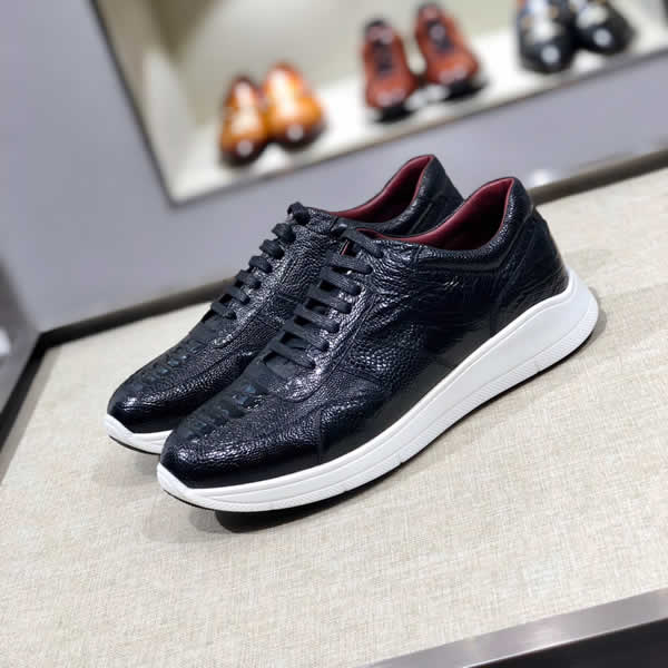 Wholesale Designer Prada Men Casual Shoes Sneakers Fashion Leather Shoes Men Shoes